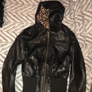 Pleather jacket